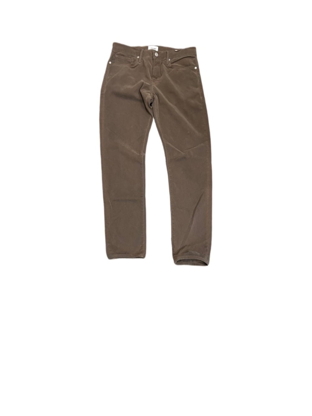 Men FRAME L’Homme Stretch Slim-Leg Jeans Latte brown